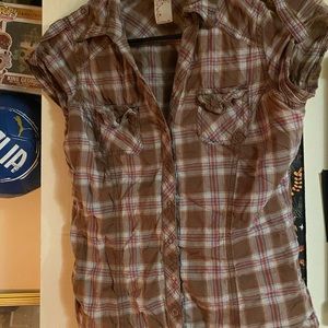 Bella Swan, Twilight Plaid Snap-Up Alt Shirt